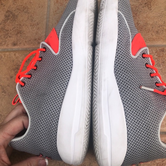 Nike Gray and Red Jordan Eclipse Shoes - Picture 10 of 12
